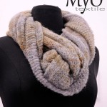 alpaga infinity scarf by Myo textile