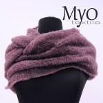 alpaca infinity scarf by Myo Textile