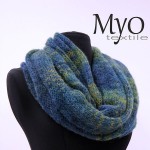 alpaca infinity scarf by Myo Textile